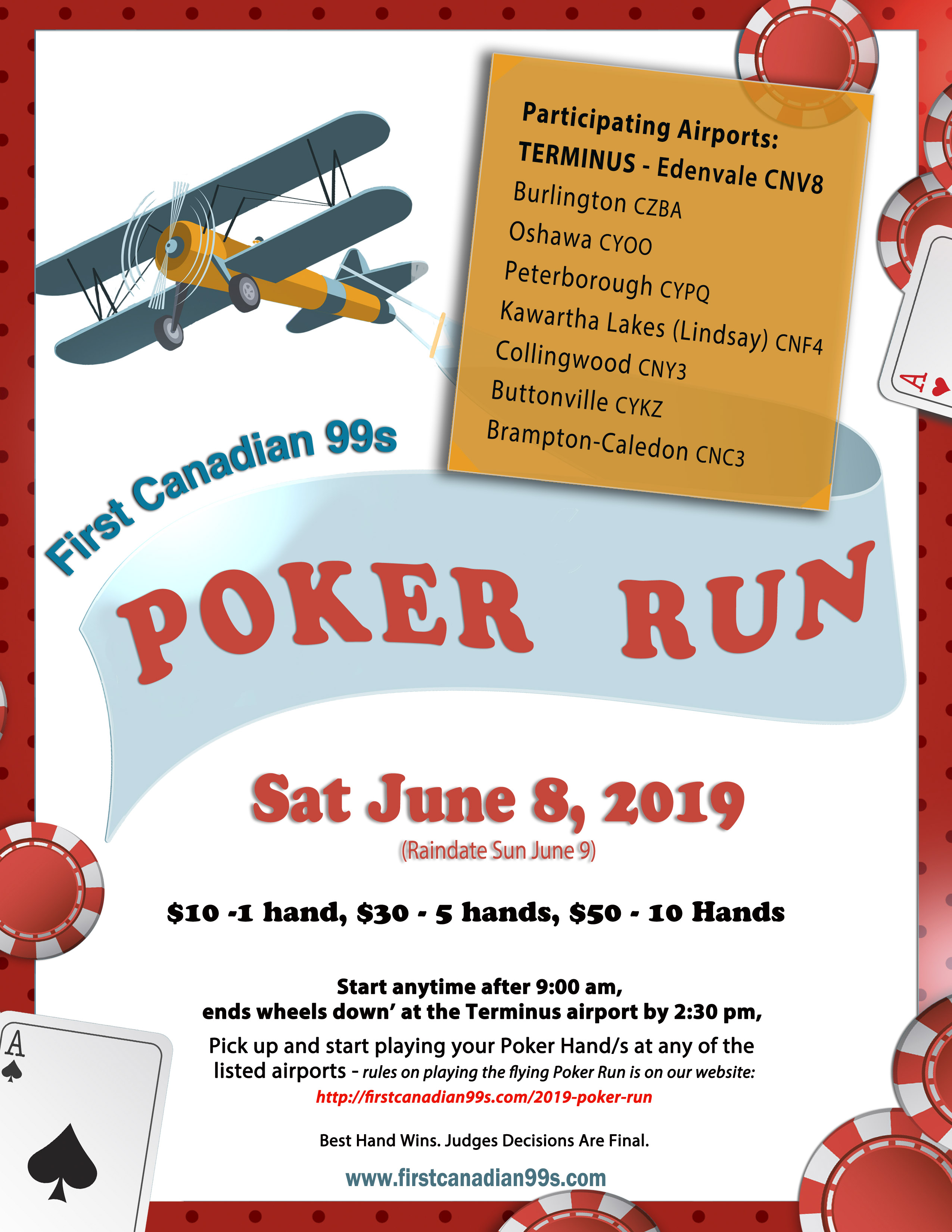 You are currently viewing 2019 ANNUAL POKER RUN – SATURDAY JUNE 8, 2019